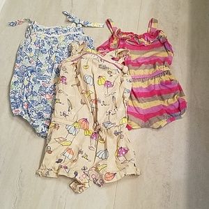 🏖Baby girls summer romper bundle🏖